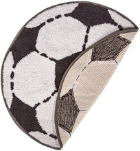 Load image into Gallery viewer, Sass &amp; Belle: Football Shaped Rug (58cm)