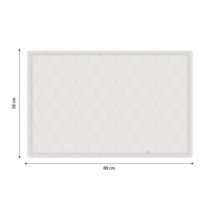 STORFEX Under Sink Mat - White