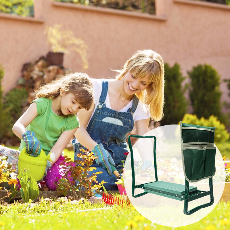 GREENYHAVEN Garden Kneeler Seat with Tool Bag