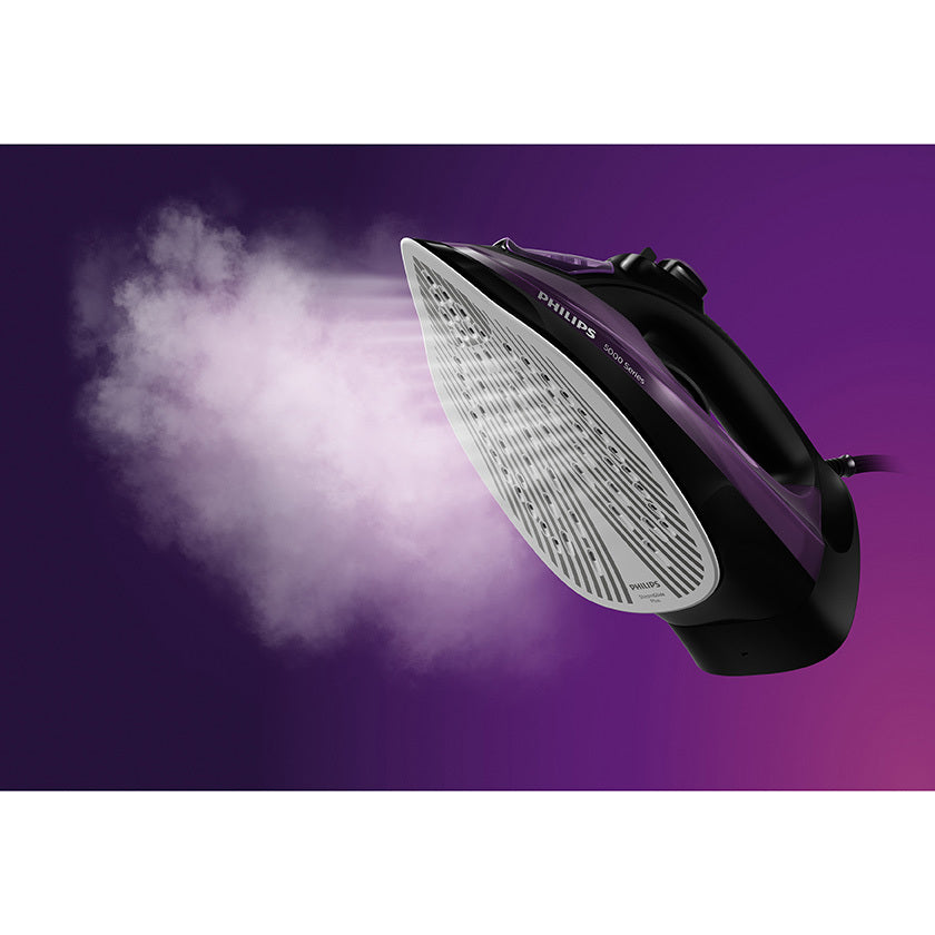 Philips: 5000 Series Steam Iron - Dark Purple