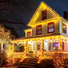 Load image into Gallery viewer, LUMIRO 2-Pack 32M 300 LED Solar String Lights - Warm Light