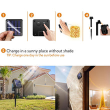 Load image into Gallery viewer, LUMIRO 2-Pack 32M 300 LED Solar String Lights - Warm Light
