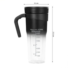 Load image into Gallery viewer, HYPERANGER Portable 470ML Blender for Shakes and Smoothies - Black