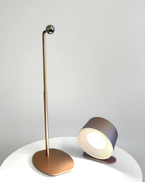 Stellar Haus: 360° LED USB Table Lamp - Champagne