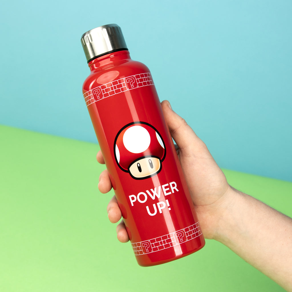 Super Mario: Mushroom 1Up Water Bottle