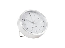 Load image into Gallery viewer, Karlsson: Tinge Alarm Clock - Silver/White