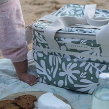 Load image into Gallery viewer, Sunnylife: Canvas Cooler Bag - The Vacay Olive