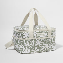 Load image into Gallery viewer, Sunnylife: Canvas Cooler Bag - The Vacay Olive