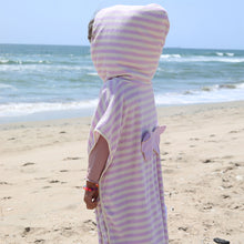 Load image into Gallery viewer, Sunnylife: Kids Character Hooded Towel - Princess Swan Soft Lilac