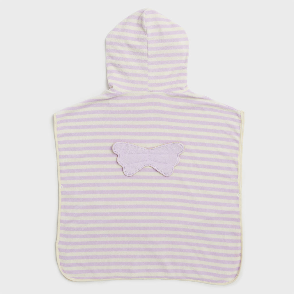 Sunnylife: Kids Character Hooded Towel - Princess Swan Soft Lilac