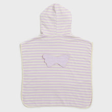 Load image into Gallery viewer, Sunnylife: Kids Character Hooded Towel - Princess Swan Soft Lilac