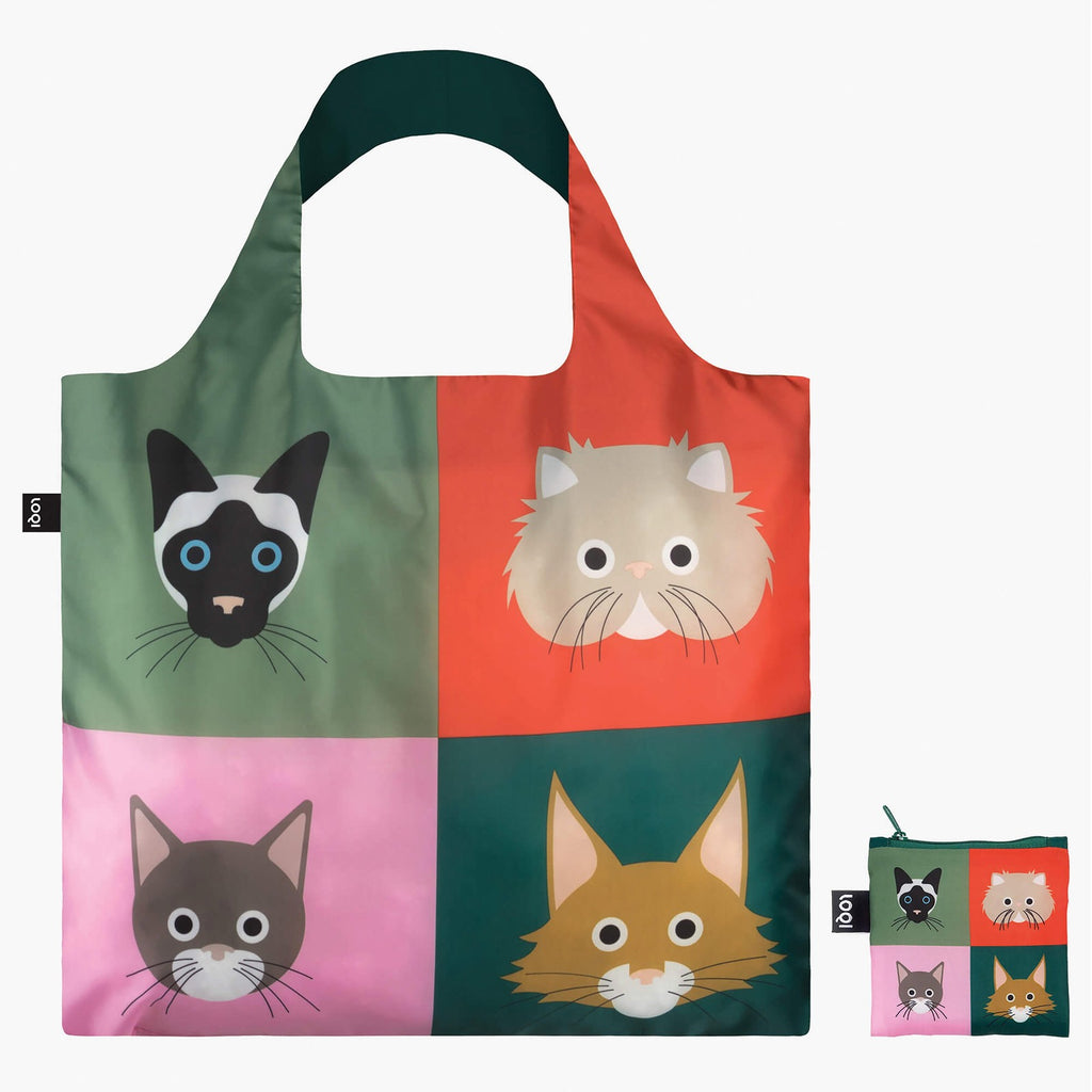 LOQI: Stephen Cheetham Bag - Cats