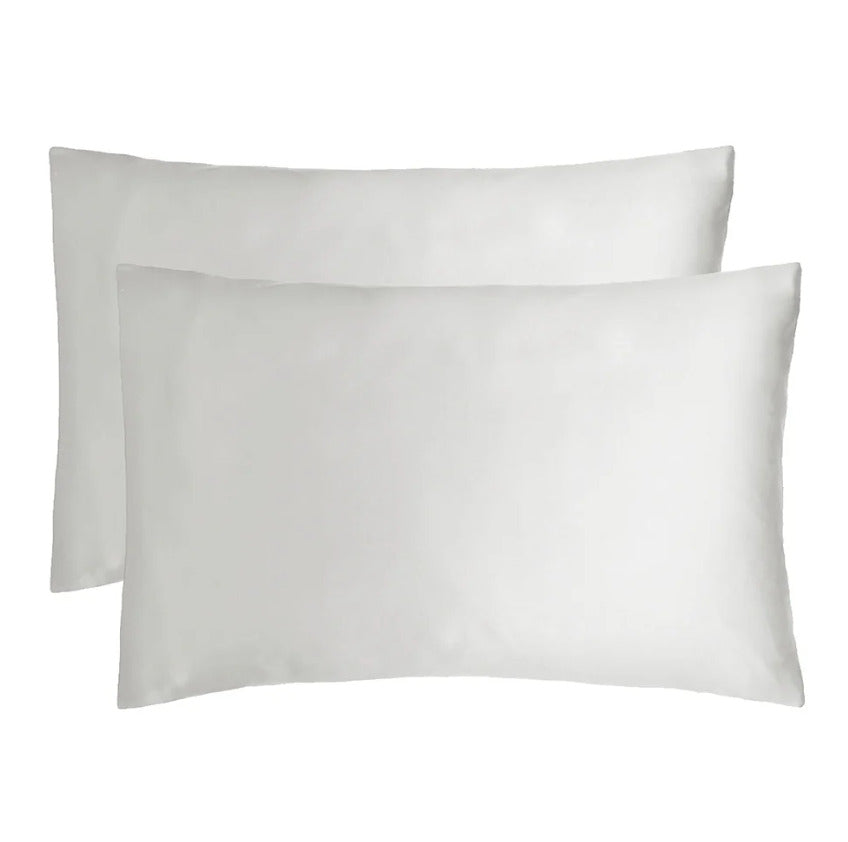 Bambury: Bamboo Satin Pillowcases - Silver