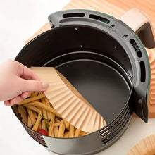 Load image into Gallery viewer, 100PCS 20cm x 4.5cm Baking Paper for Air Fryer - Round