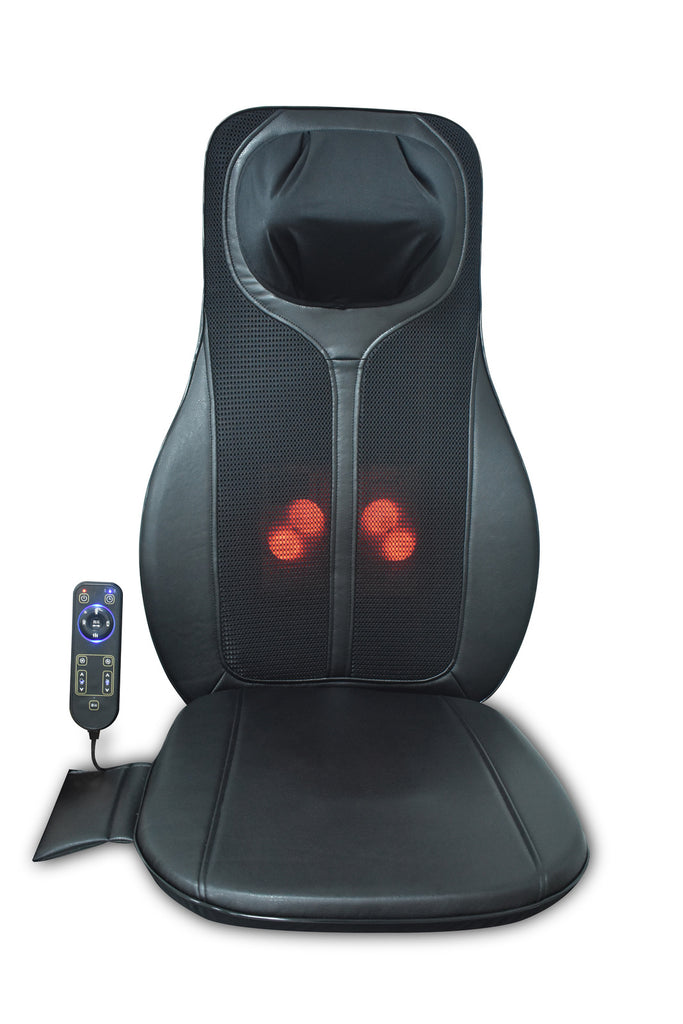 Fraser Country Full Body Neck and Back Shiatsu Massage Seat Cushion - Black