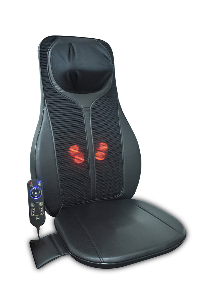 Fraser Country Full Body Neck and Back Shiatsu Massage Seat Cushion - Black