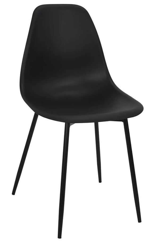 Fraser Country Set of 4 Gustav Dining Chair Black