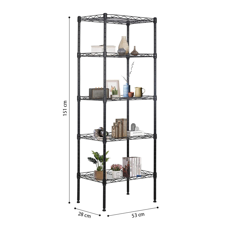 STORFEX 5 - Tier Adjustable Pantry Shelves