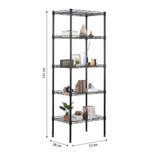 Load image into Gallery viewer, STORFEX 5 - Tier Adjustable Pantry Shelves