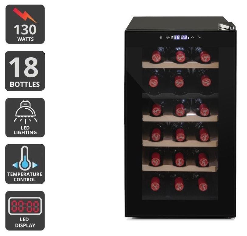 Kogan 18 Bottle Dual Zone Wine Cooler