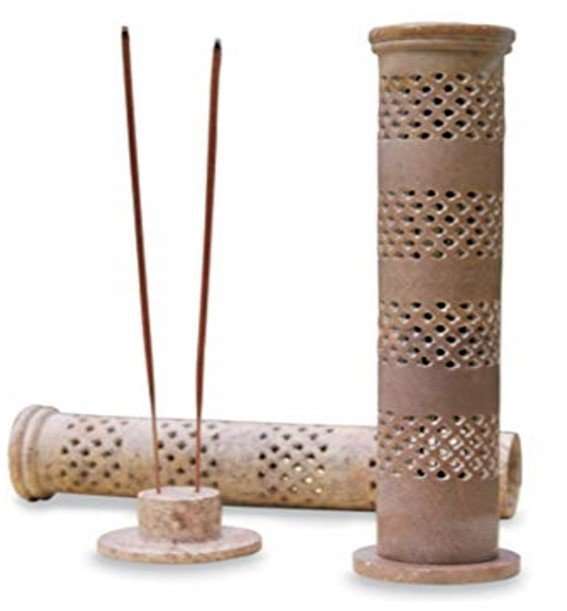 Soapstone Incense Tower