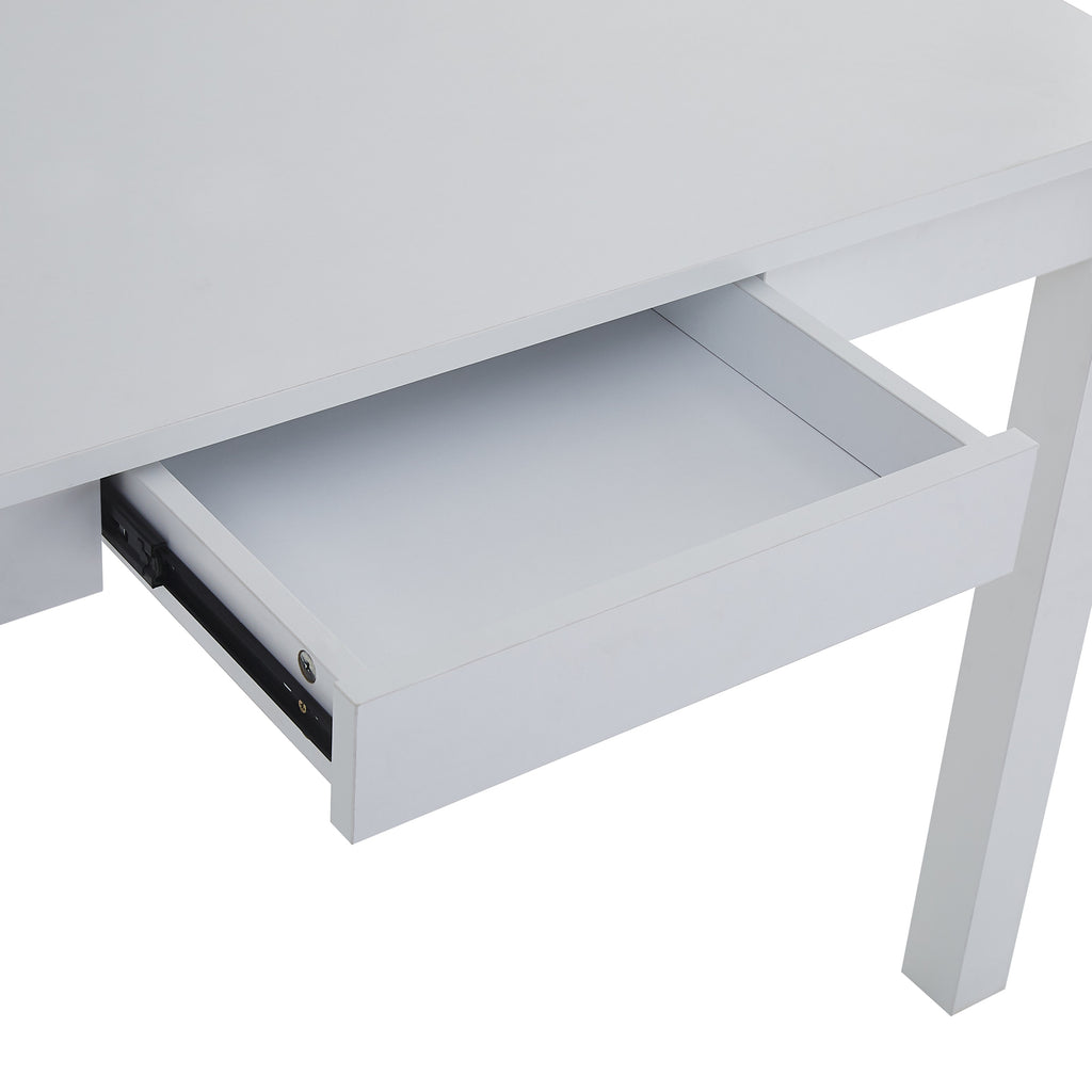 Ovela: Compact Office Desk - White