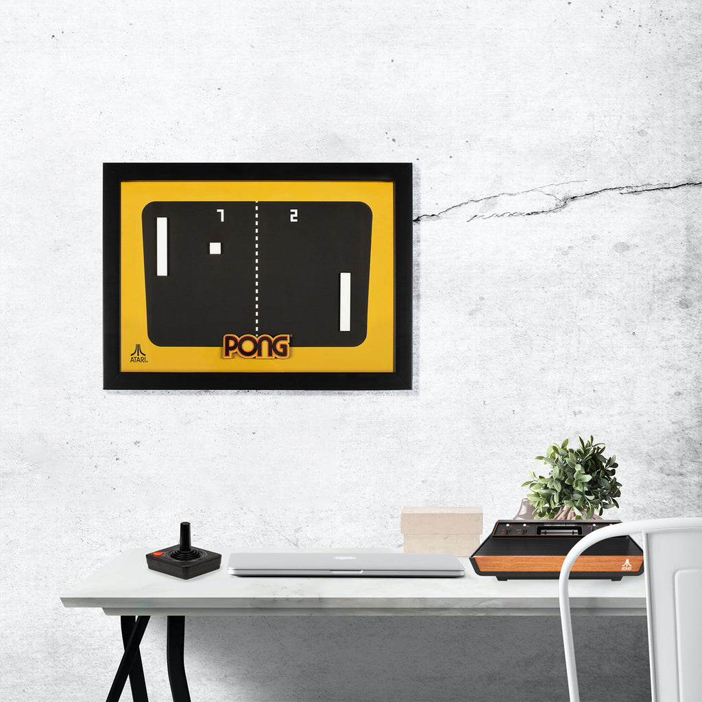 Thumbs Up!: Official Atari 3D Wall Art: Pong