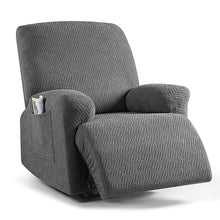 Load image into Gallery viewer, COMFEYA 1 Seater Recliner Cover for Lounge Chair - Dark Gray