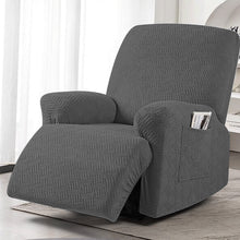 Load image into Gallery viewer, COMFEYA 1 Seater Recliner Cover for Lounge Chair - Dark Gray