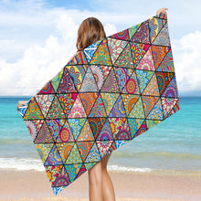 Load image into Gallery viewer, COMFEYA 80x160cm Microfiber Beach Towel - Multicoloured