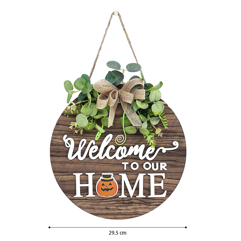 GREENYHAVEN Interchangeable Seasonal Welcome Sign