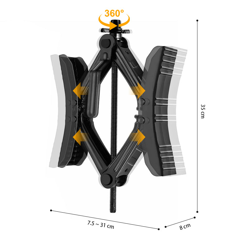 HYPERANGER 2-Piece Camper Wheel Stabilizer for Travel