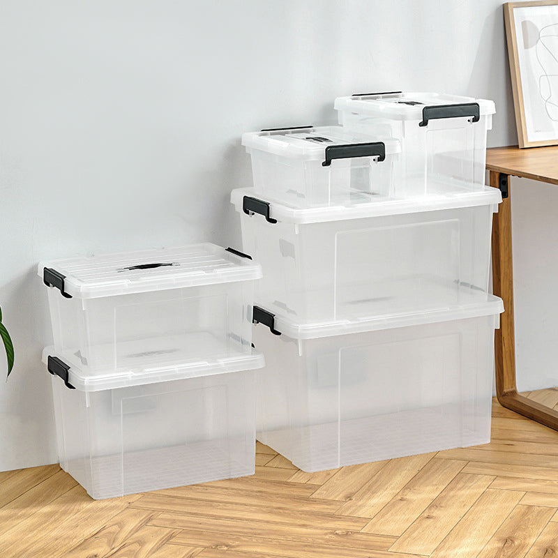 Spacexpert 3 x 80L Stackable Storage Bins with Lids