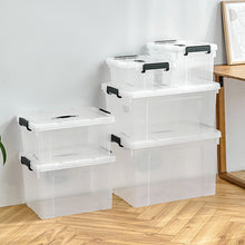 Load image into Gallery viewer, Spacexpert 3 x 80L Stackable Storage Bins with Lids