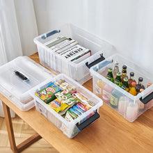 Load image into Gallery viewer, Spacexpert 3 x 80L Stackable Storage Bins with Lids