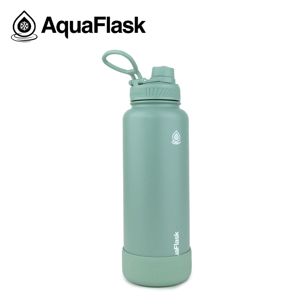 AquaFlask: Earth Water Bottle - Celadon Green (1.18L/40oz)