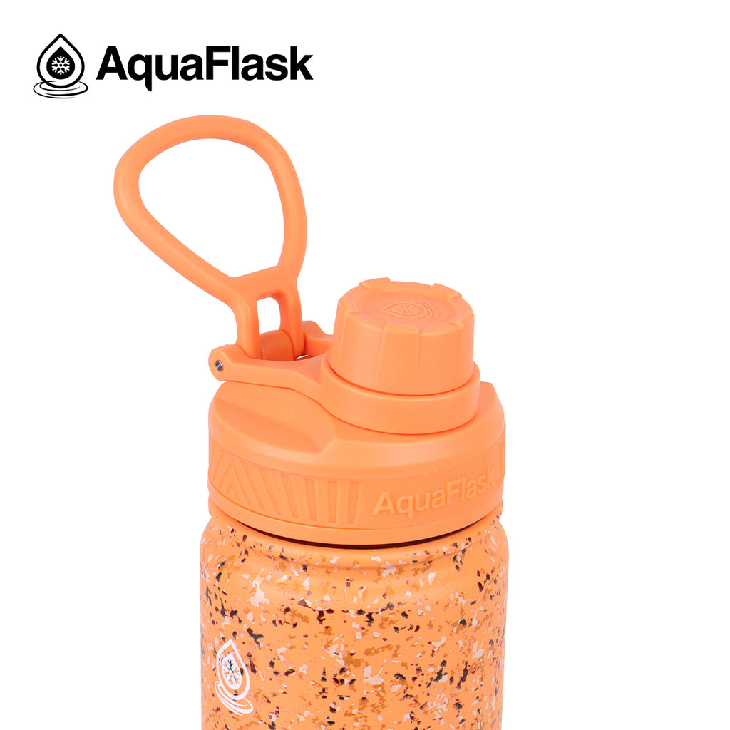 AquaFlask: IL Terrazzo Water Bottle - Cantaloupe (532mL/18oz)