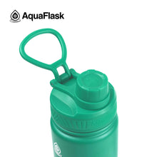 Load image into Gallery viewer, AquaFlask: Original Water Bottle - Aquamarine (532mL/18oz)