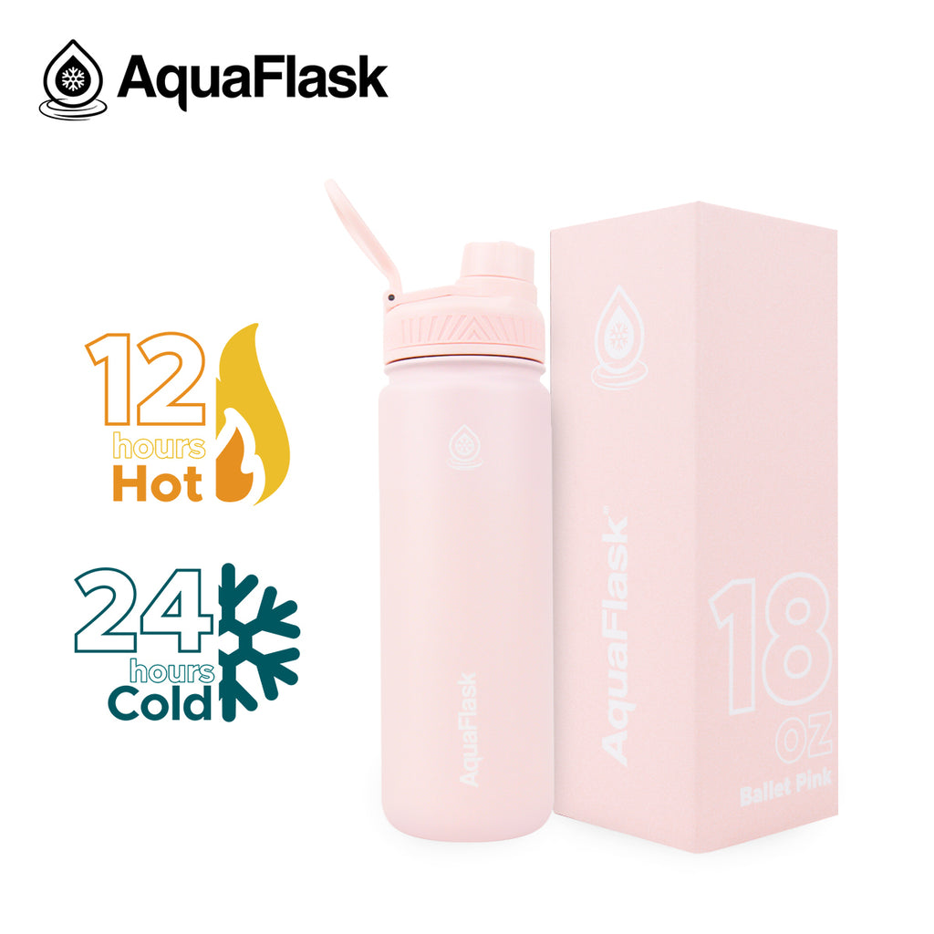 AquaFlask: Original Water Bottle - Ballet Pink (532mL/18oz)