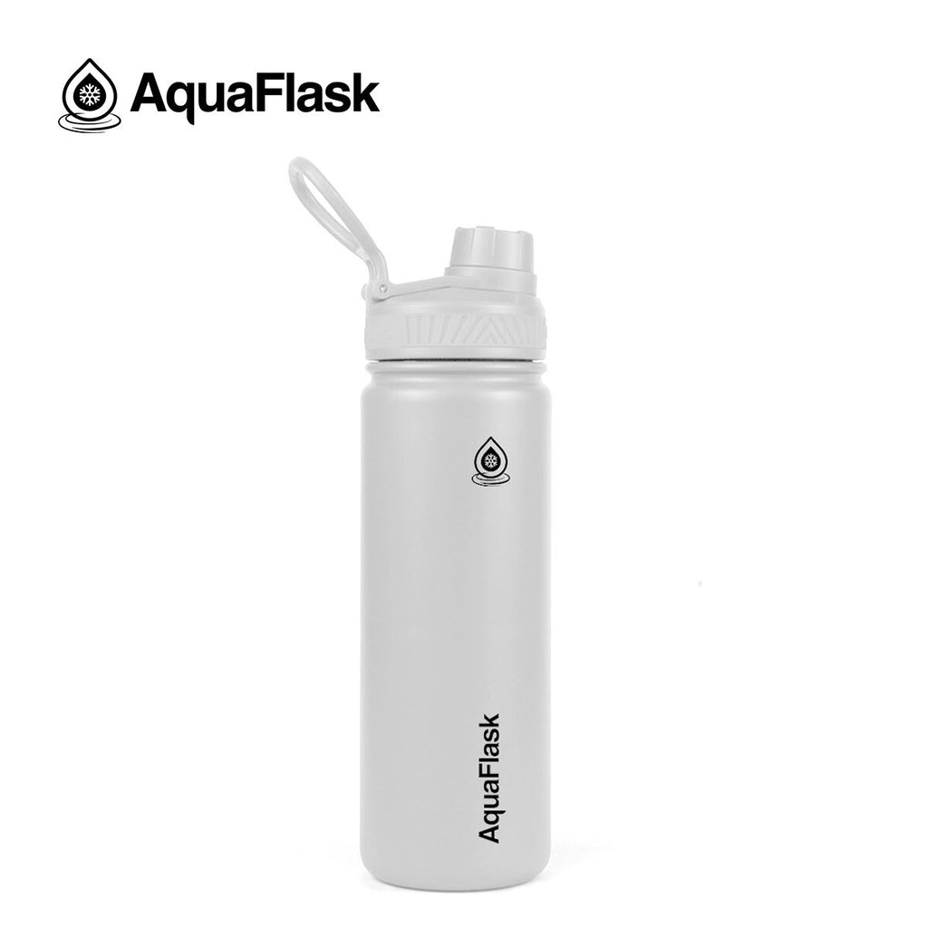 AquaFlask: Original Water Bottle - Arctic White (532mL/18oz)