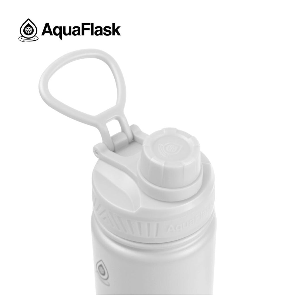 AquaFlask: Original Water Bottle - Arctic White (532mL/18oz)