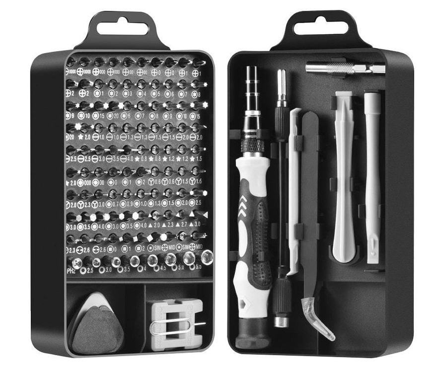 115 Piece Precision Screwdriver Repair Tool Kit - Essentials For You
