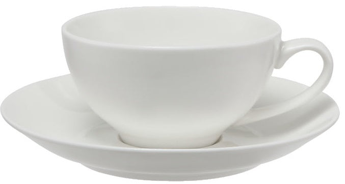 Maxwell & Williams: White Basics Coupe Cup & Saucer (200ml)