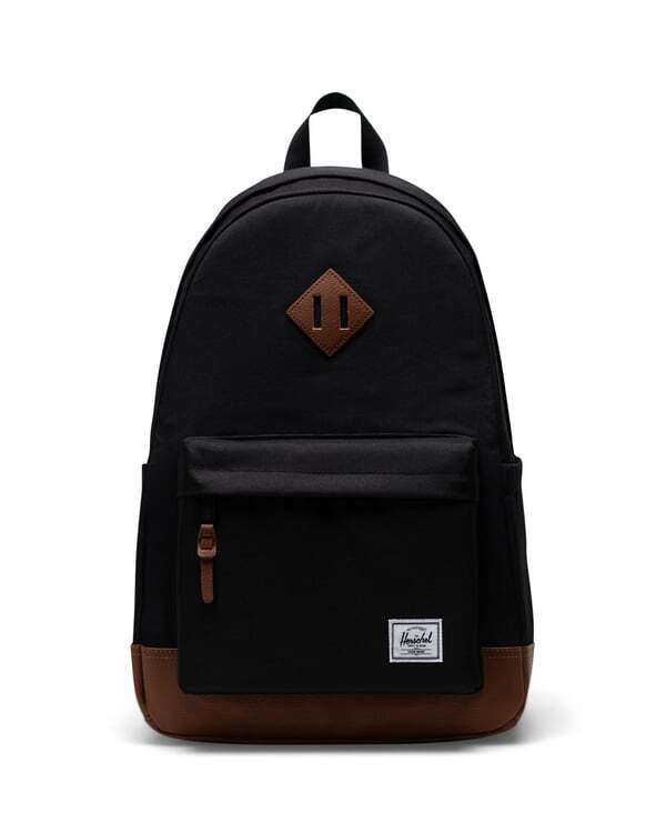 Herschel: Heritage Backpack - Black/Tan (24L) - Herschel Supply Co.