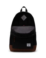 Load image into Gallery viewer, Herschel: Heritage Backpack - Black/Tan (24L) - Herschel Supply Co.