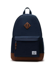 Load image into Gallery viewer, Herschel: Heritage Backpack - Navy/Tan (24L) - Herschel Supply Co.