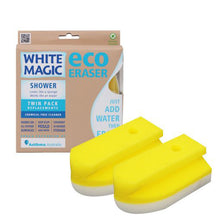 Load image into Gallery viewer, White Magic: Shower Eraser Sponge Refill (2 Pack)