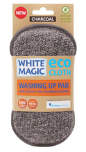 Load image into Gallery viewer, White Magic: Washing Up Pad - Charcoal