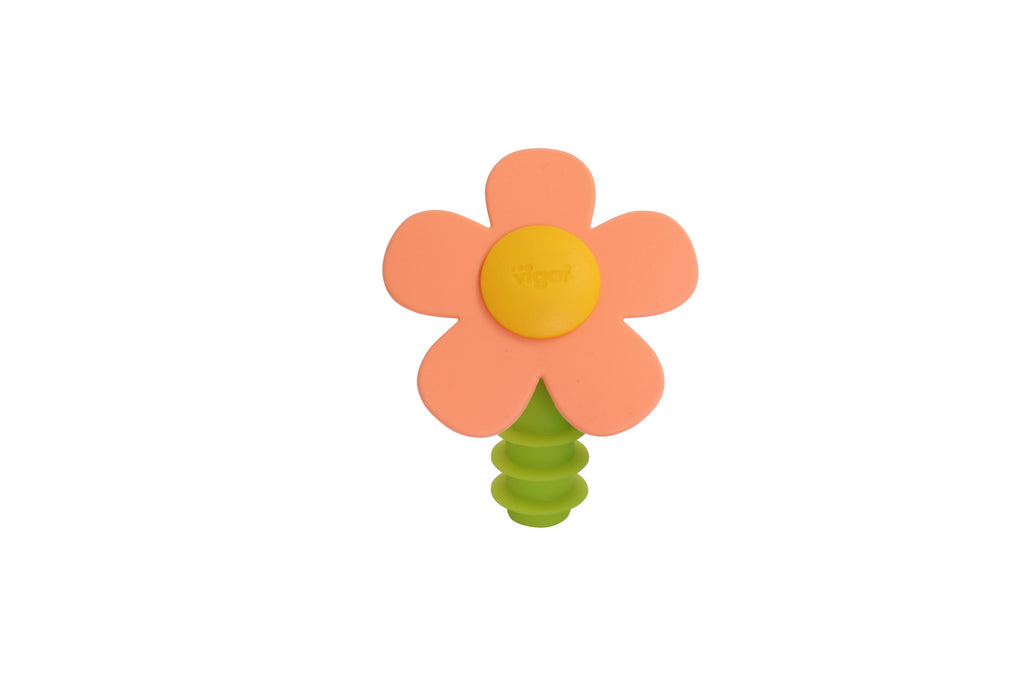 Vigar: Flower Power Silicone Bottle Stopper (Assorted)