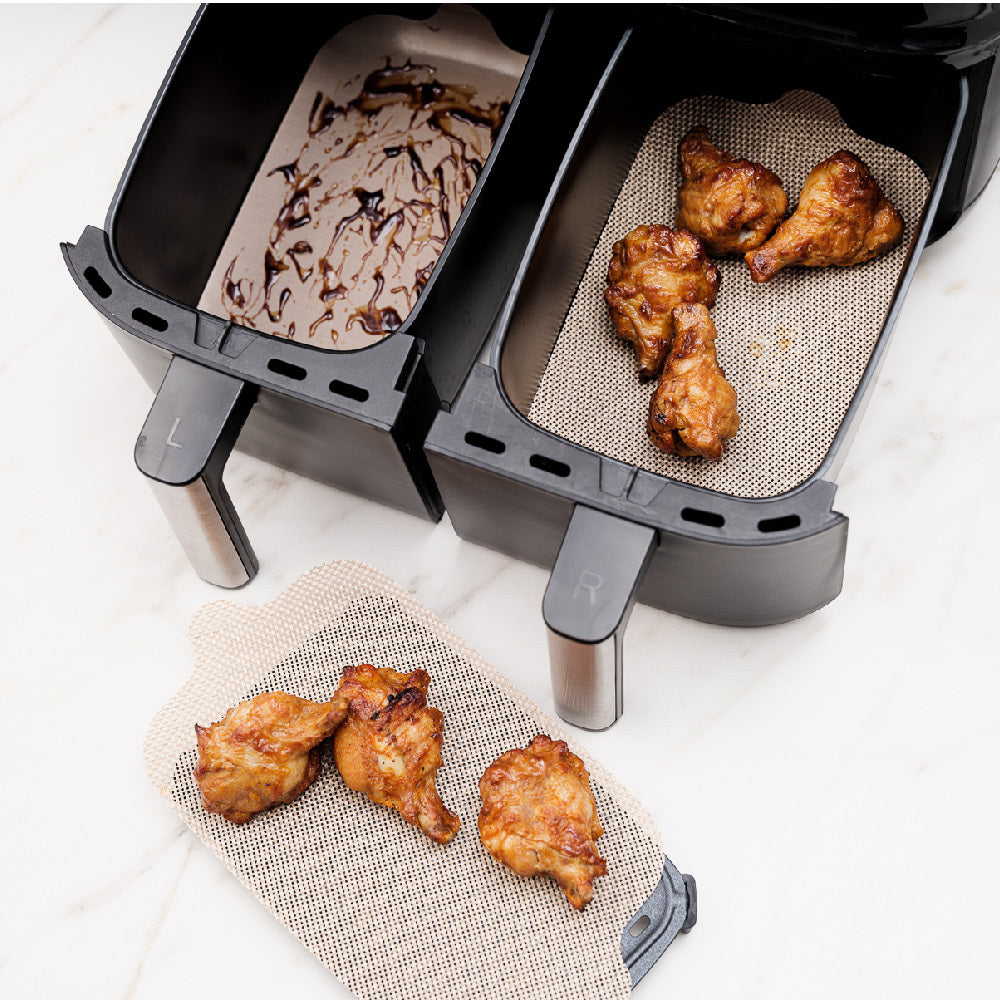 Nostik: Dual Basket Air Fryer Liners - High Road